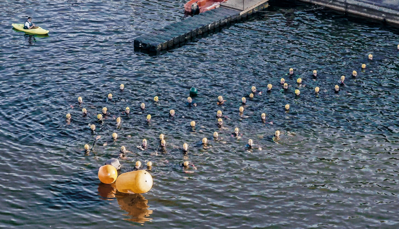 Ardingly reservoir swim